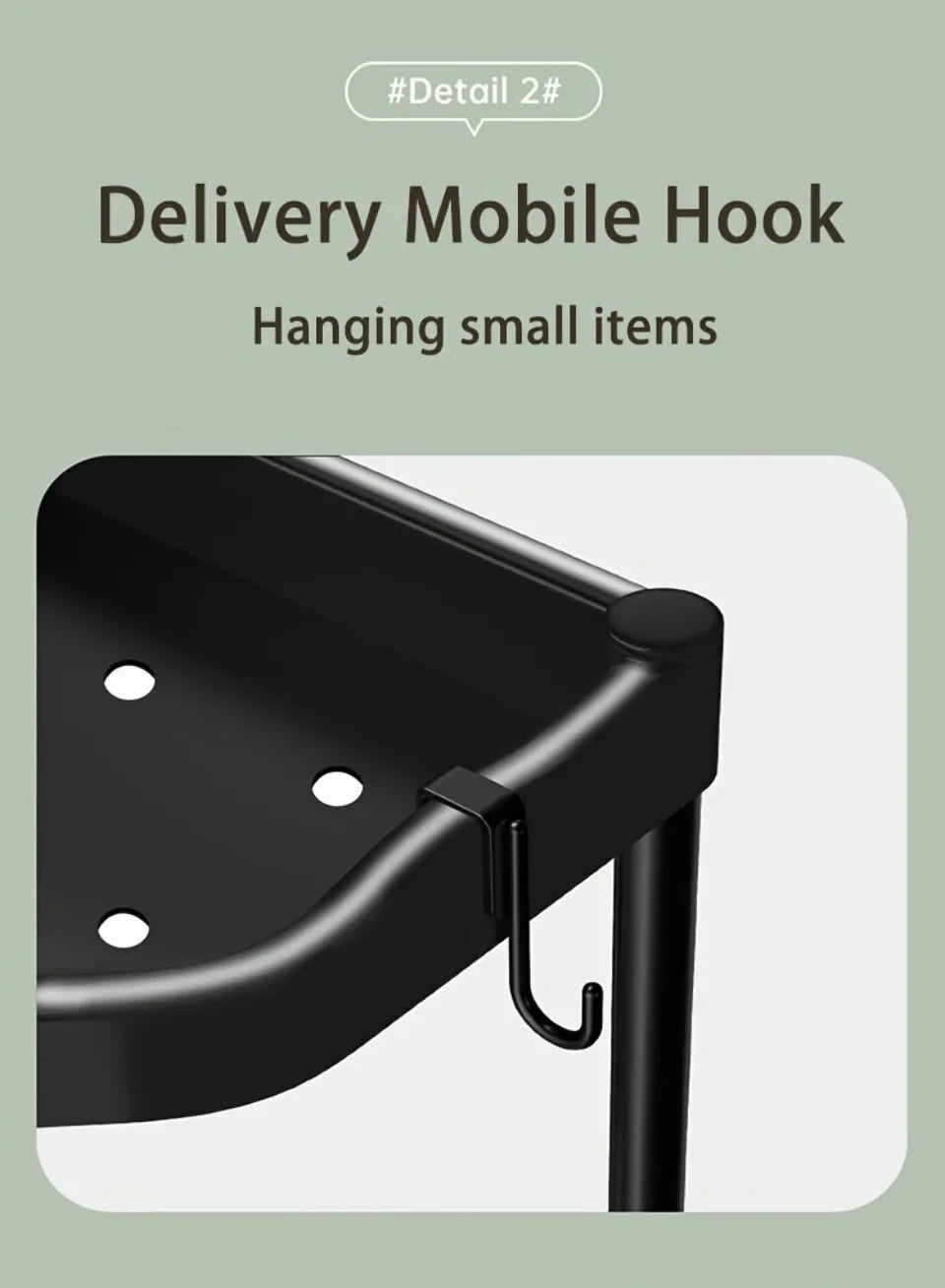 Kitchen Seasoning Shelf – 3 Tier Spice Rack & Chopstick Organiser for Corner Countertops